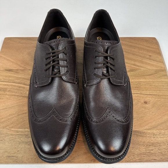 New Mens Cole Haan Original Grand Wingtip Oxford Style Dress Shoes 12 M - Picture 4 of 8
